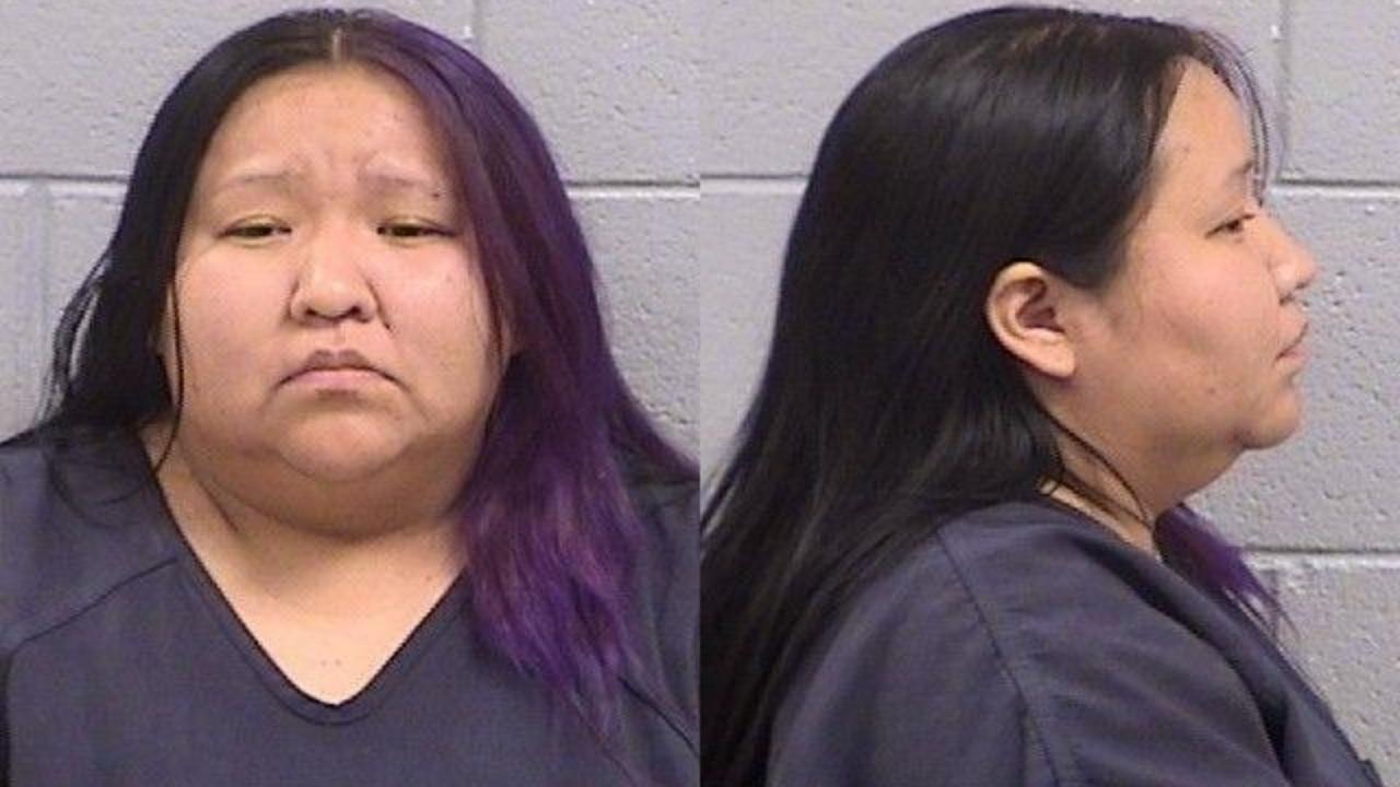 Benally, Yanabah Wynter charged with Driving on roadways laned for traffic; Failure to have operating tail lamps; Display of Registration Plate; No proof of insurance; Open Container (consumption or possession in a motor vehicle); Driving while intoxicated with a minor in the vehicle - Misd; Driving Under the Influence of Intoxicating Liquor or Drugs (1st - 3rd) - Misd; Abuse of a child - (no death or great bodily harm) (first offense) - 3rd Degree Felony